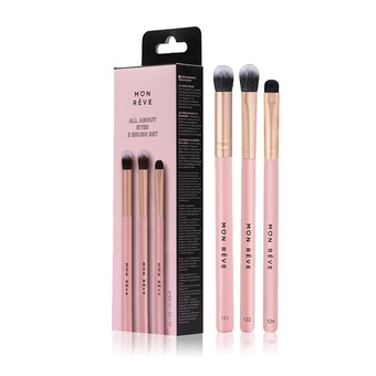 SET DE 3 BROCHAS PARA OJOS