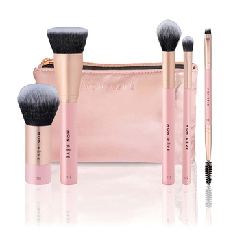 SET DE 5 BROCHAS PARA ROSTRO Y OJOS