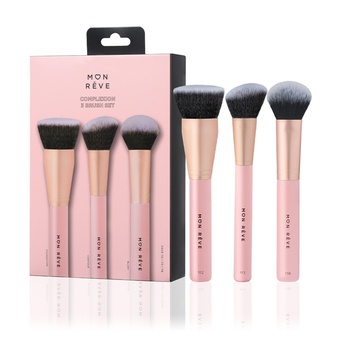 SET DE 3 BROCHAS PARA ROSTRO