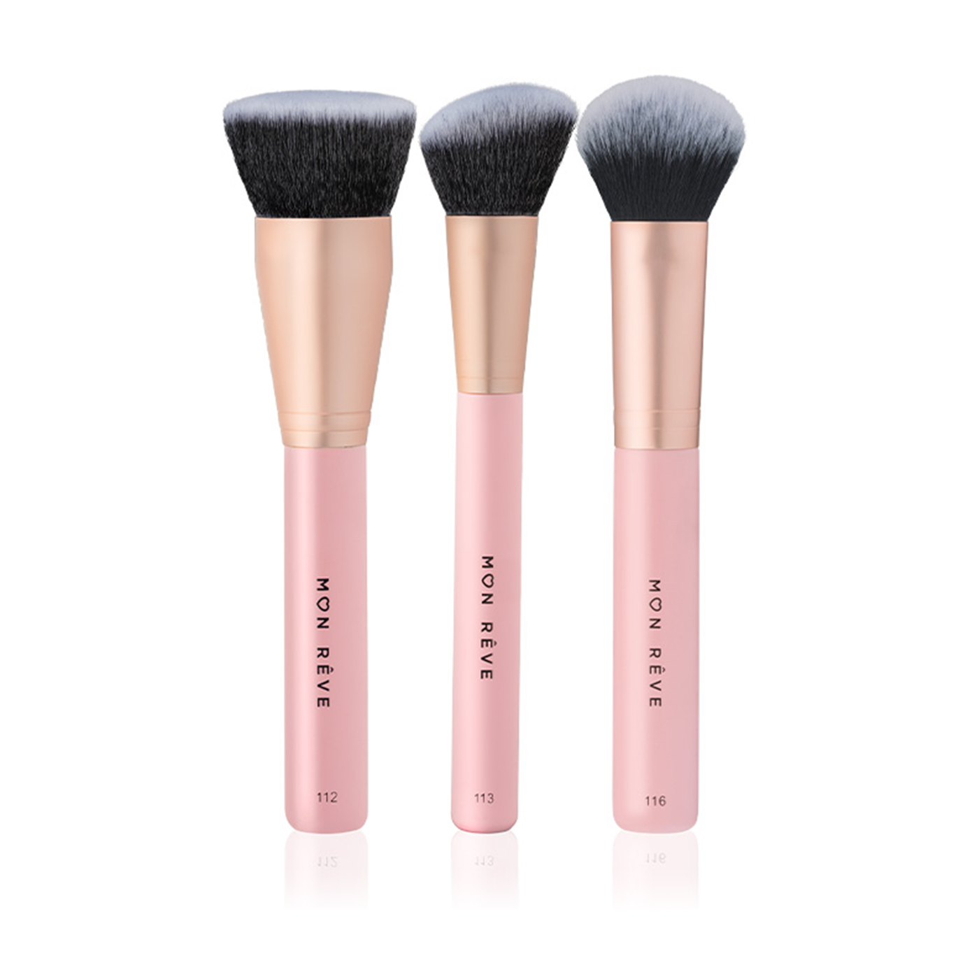 SET DE 3 BROCHAS PARA ROSTRO